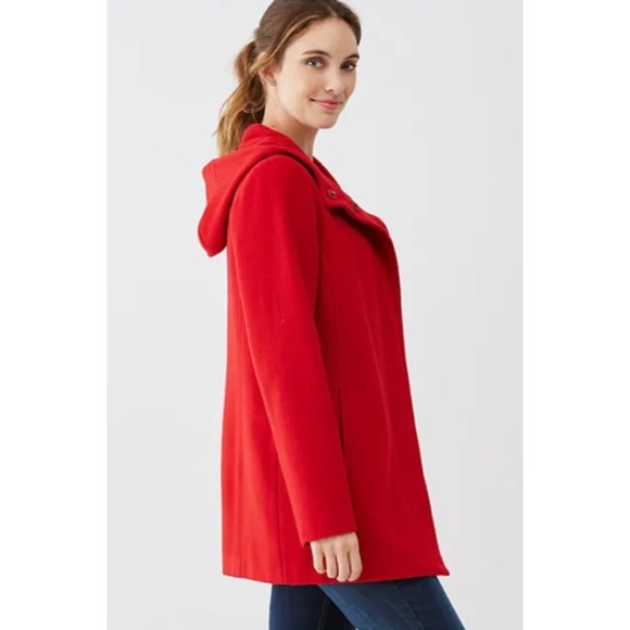 J. Jill - red hooded jacket - Picture 4 of 8